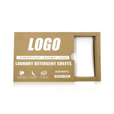 غير سائلة طبيعية صديقة للبيئة التنظيف العميق لا وجود لغسيل الملابس البلاستيكية