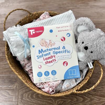 مناديل منظف الغسيل من قماش أبي، أوراق منظف الغسيل، مناديل غسيل ملابس الأطفال