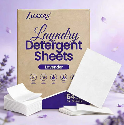 أوراق الغسيل المعتمدة على البيئة الكبيرة توفر تنظيفًا قويًا للبقع الثقيلة