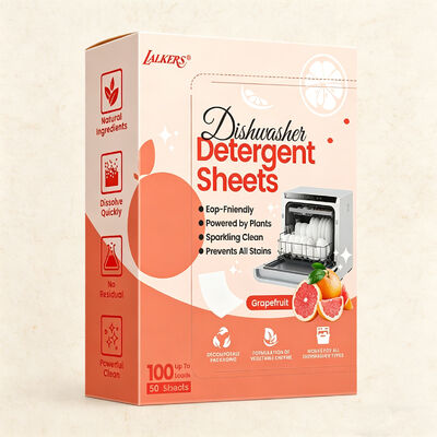 أوراق غسيل الصحون الصديقة للبيئة وسهلة الاستخدام