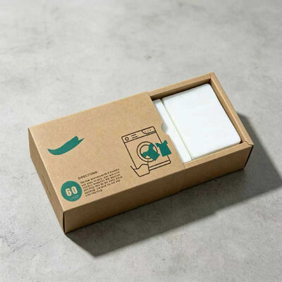 Eco-friendly laundry detergent sheets with deep stain removal and customizable fragrance for rental homes